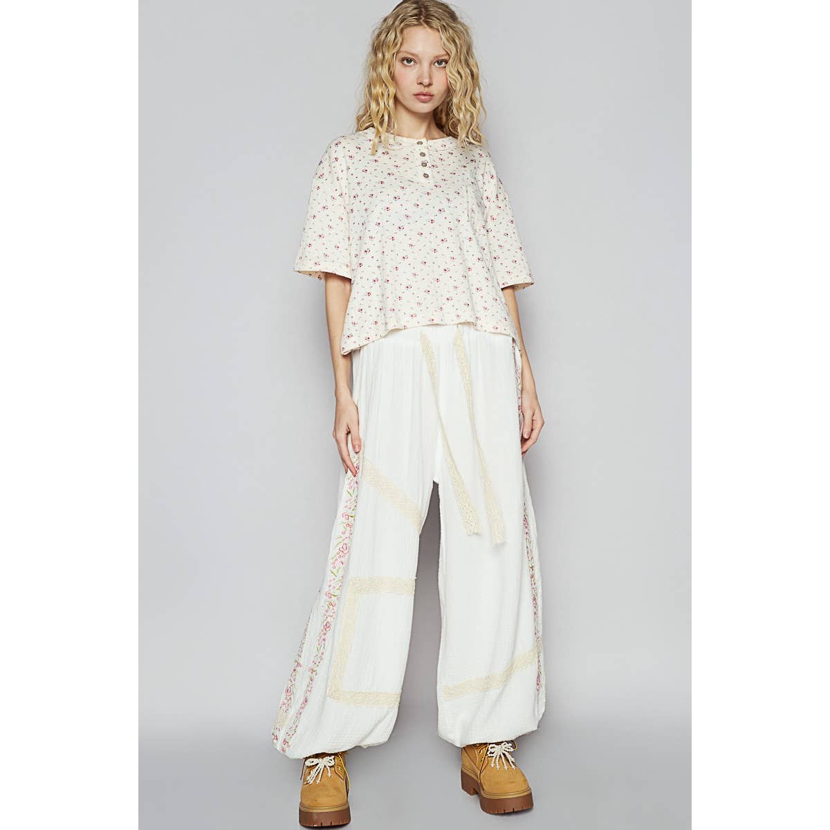 POL Embroidery Jogger Pants