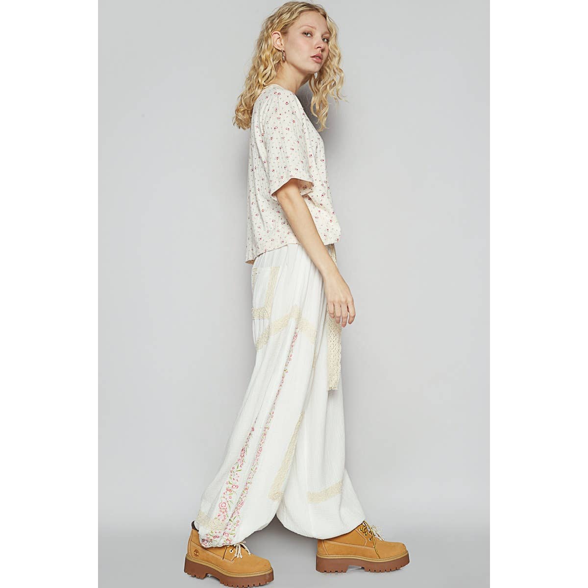 POL Embroidery Jogger Pants