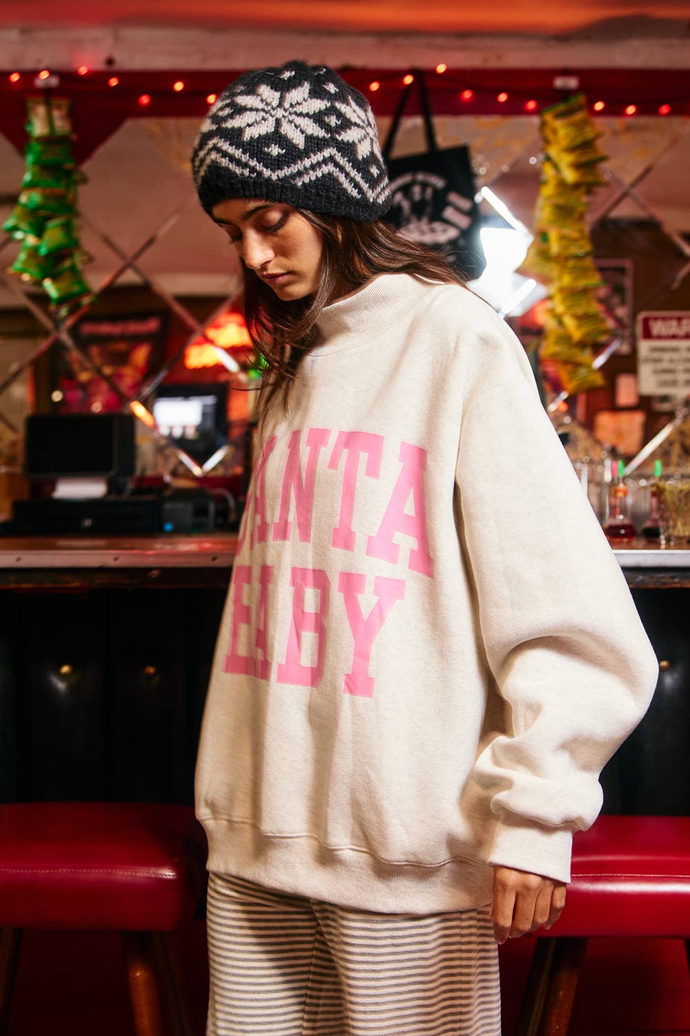 Santa Baby/Fav Reversible Mock