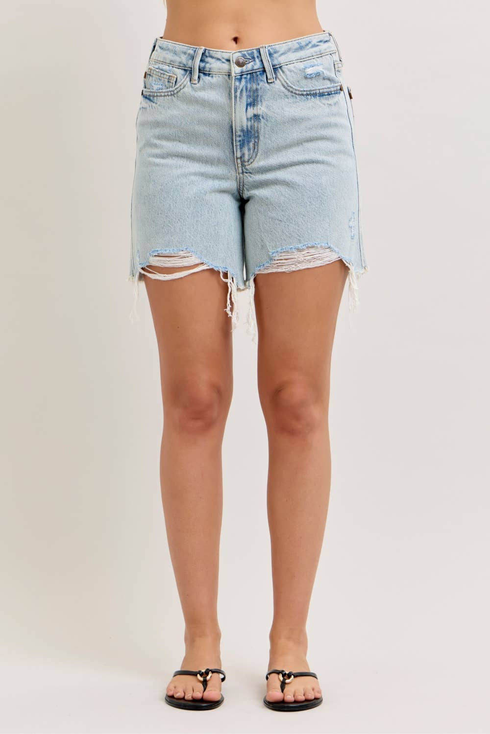 Judy Blue HW Rigid Magic Dad Short