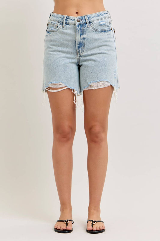 Judy Blue HW Rigid Magic Dad Short