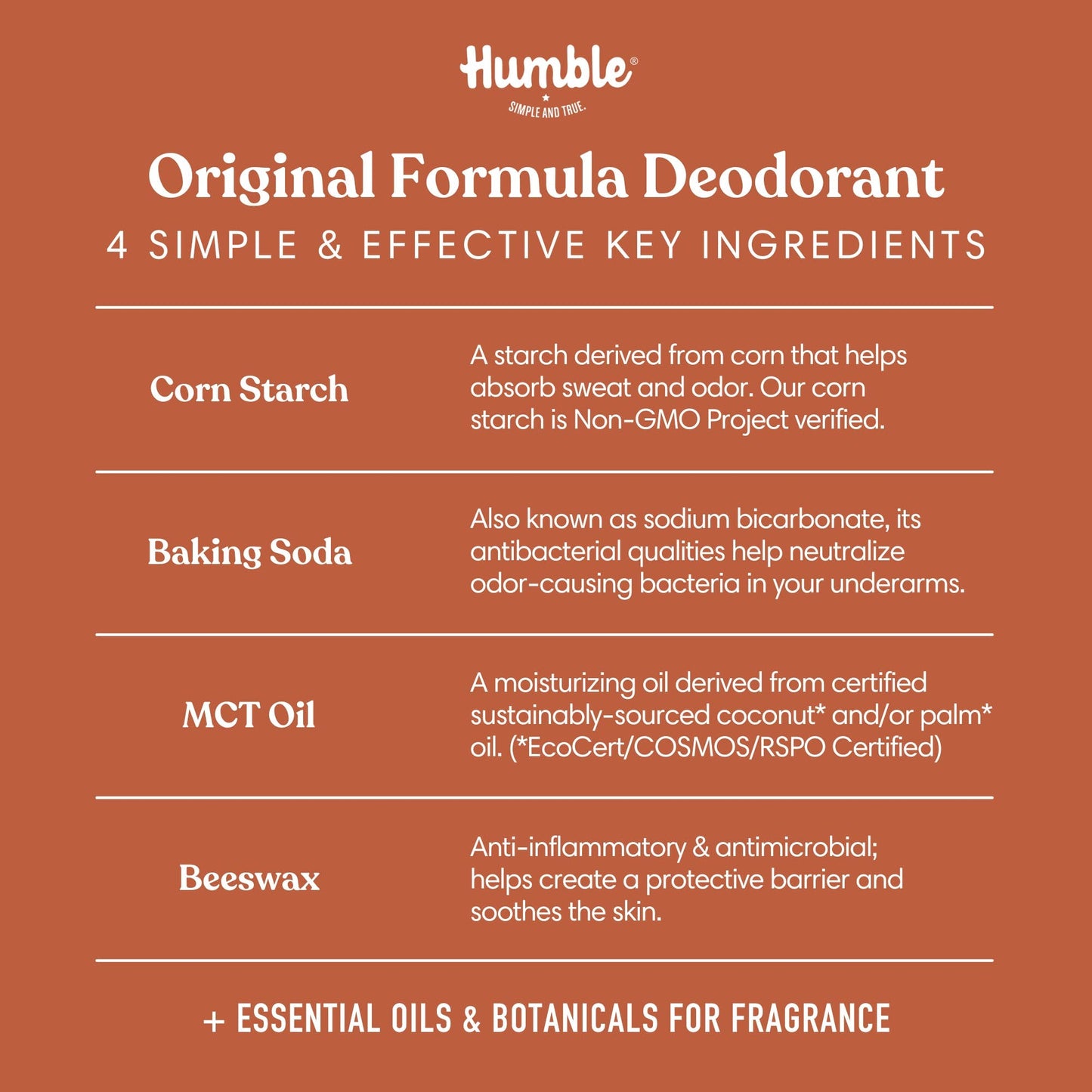 Sweet Amber Original Deodorant