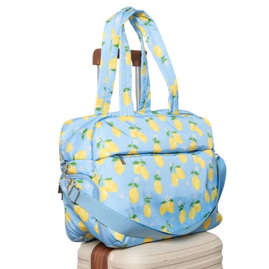 Lemon Weekender Bag