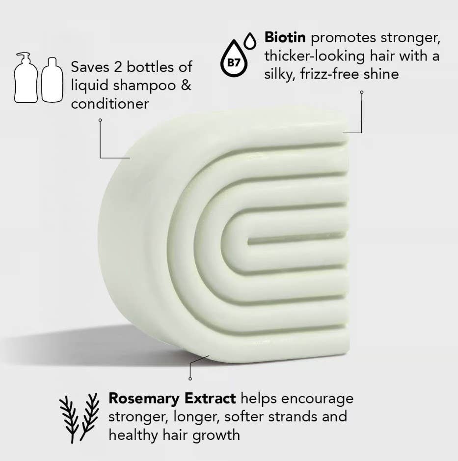 Rosemary & Biotin Volumizing Conditioner Bar