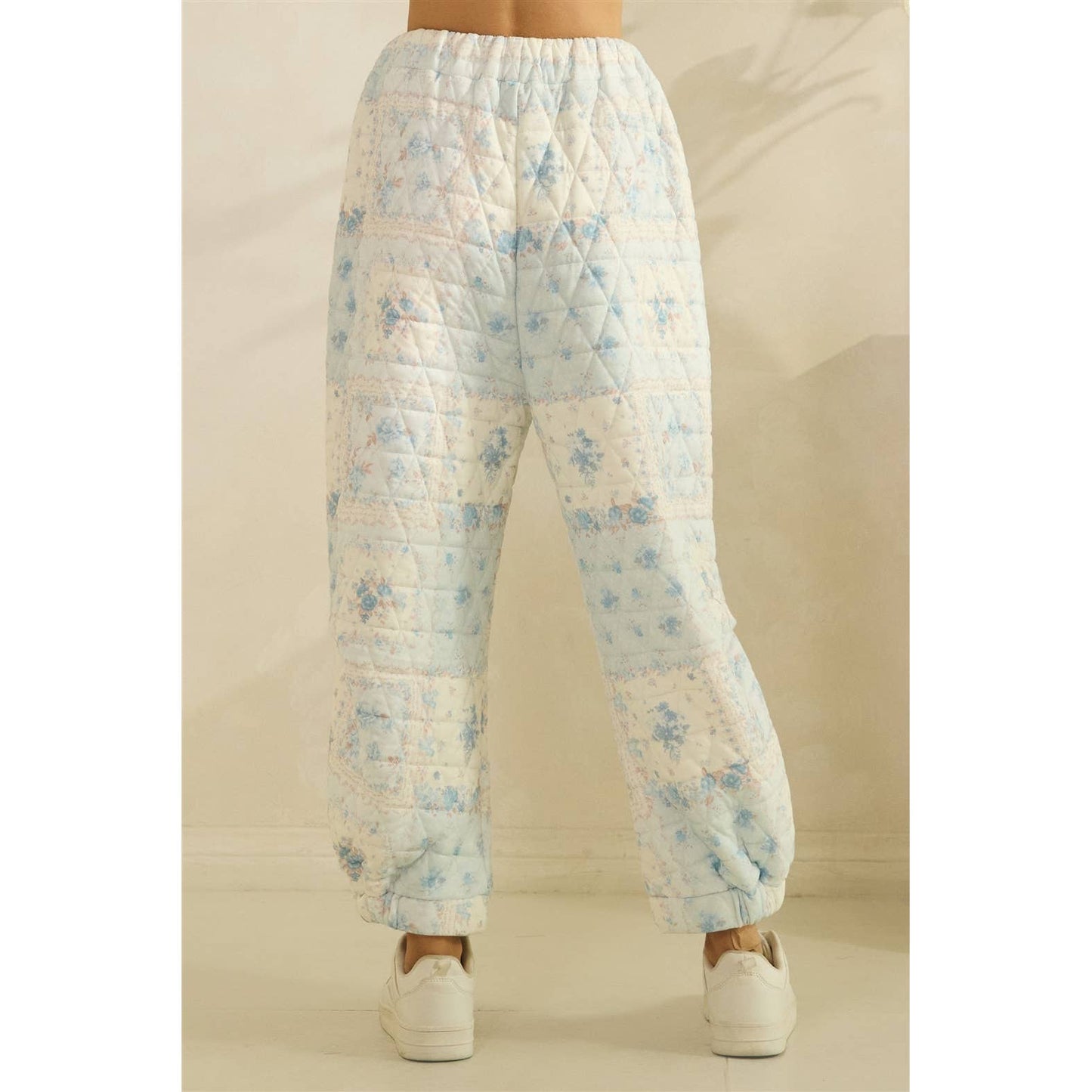Cottage Core Quilted Jogger