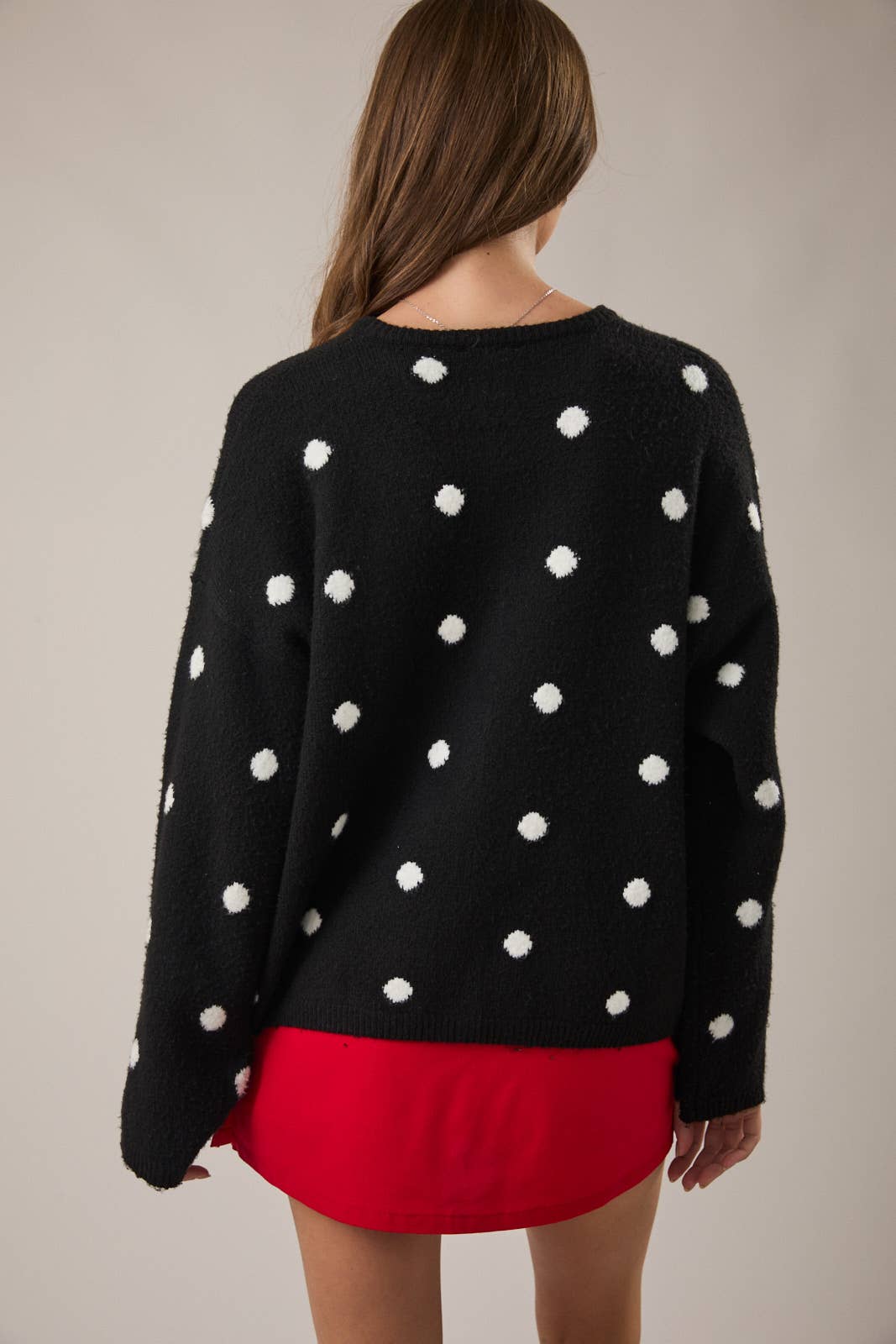 Sweet Pea Polka Cardi