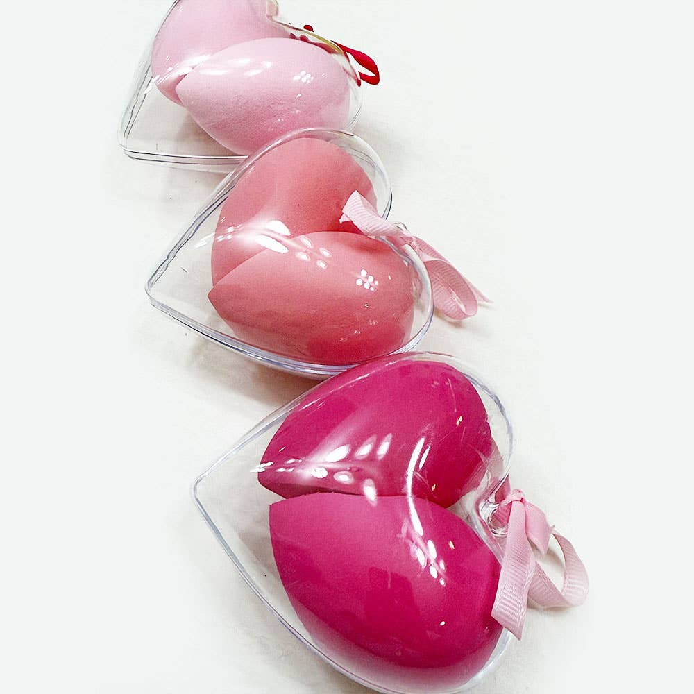 Heart Shaped Make Up Sponge