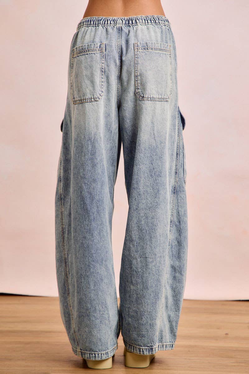 The Downtown Barrel Jean