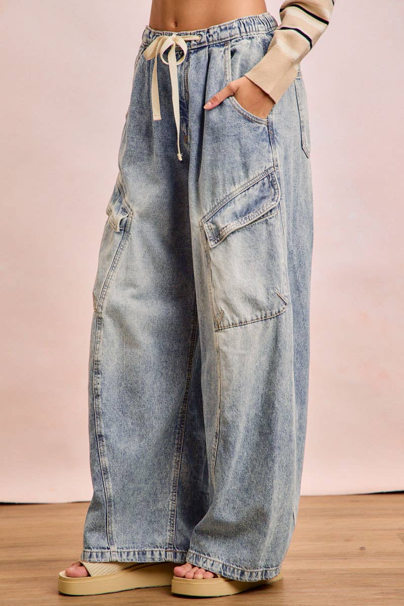 The Downtown Barrel Jean