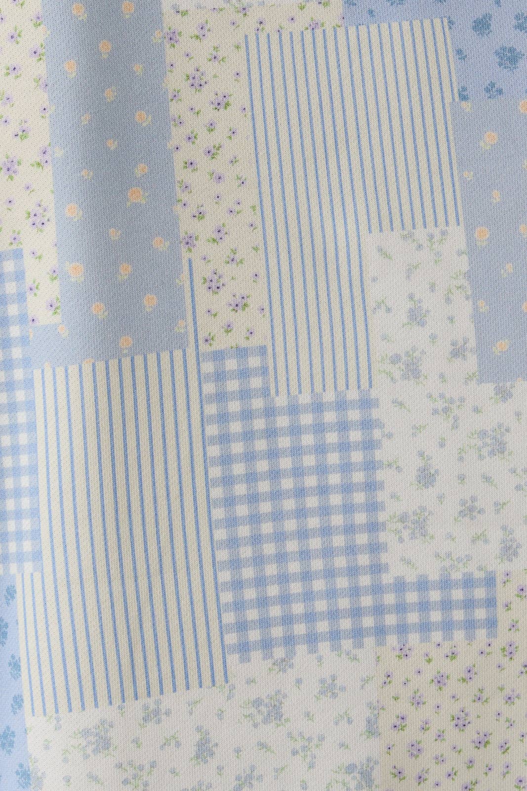 Sunday Stroll Patchwork Mock