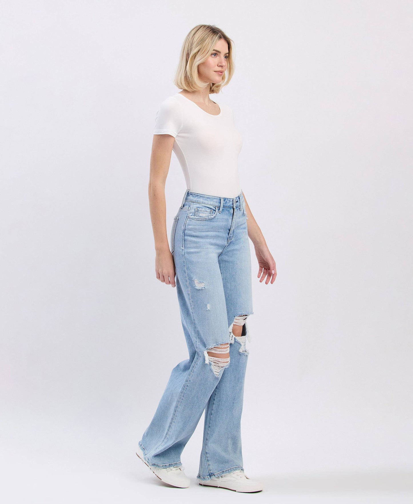 Flying Monkey Wide Leg Jeans