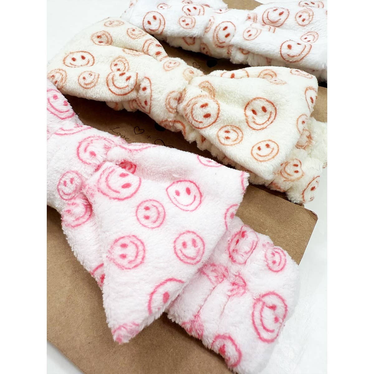 Happy Face Soft Tone Spa Headband