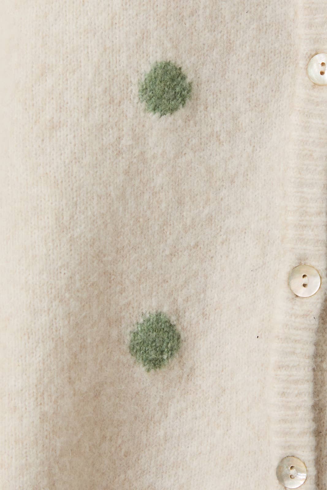 Sweet Pea Polka Cardi