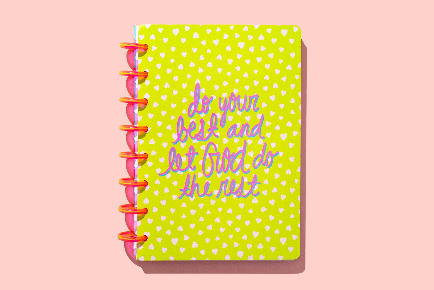 Disc Bound Notebook - "Do Your Best..." - 200 Pages