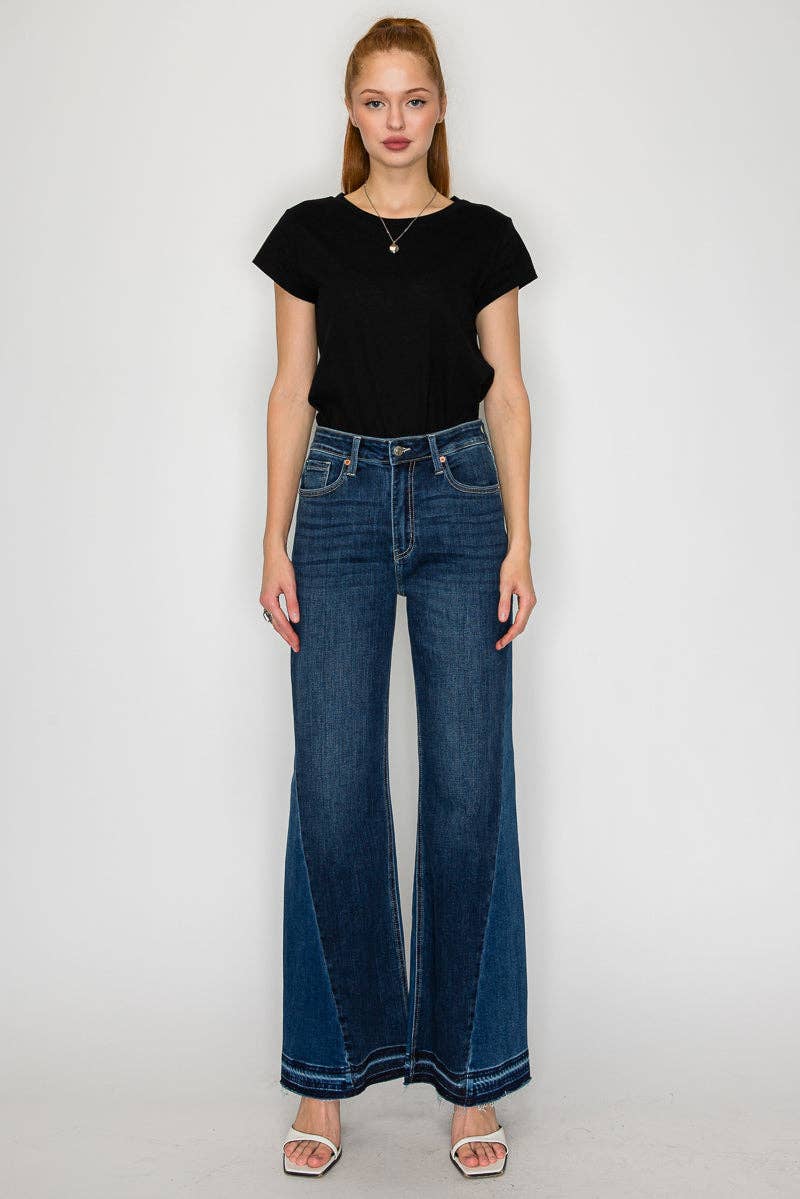 HIGH RISE FLARE JEANS